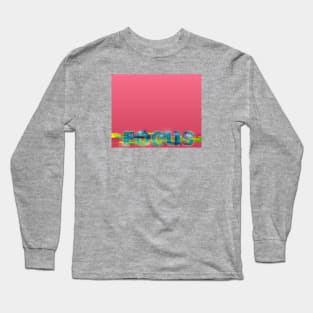 Pink Focus Long Sleeve T-Shirt